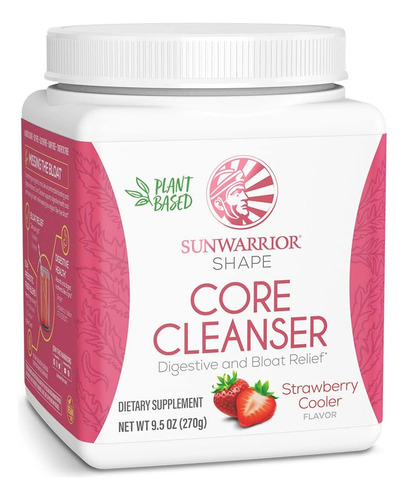 Sunwarrior Colon Cleanse Powder Detox Fiber Probióticos Preb