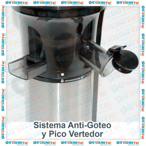 Juguera Peabody Masticadora Slow Juicer Extractor Jugos Sj10