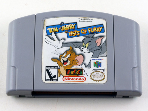 Tom And Jerry In Fists Of Furry Original Nintendo 64 N64