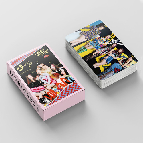 55 Photocards Itzy - Crazy In Love