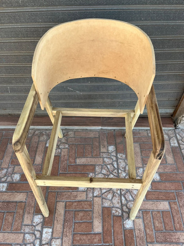 Esqueleto De Silla Roma Comedor Madera Petiribi No Incluye Natural