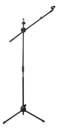 Suporte Tripé Girafa Universal Para Microfones Stm01 Sonoros Cor