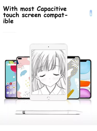 Lapiz Stylus Tactil Precision Punta Fina Smartphone Tablet
