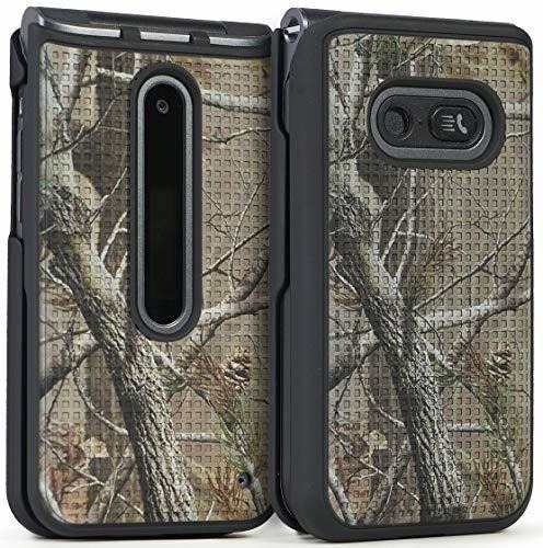 Case Para LG Classic Flip Textura Cuadriculada Camuflaje