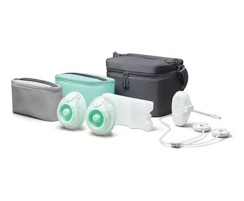 Elvie Kit Stride Connect (doble) | Extractor de leche y esenciales para  lactancia materna | Accesorios de lactancia materna para almacenamiento de