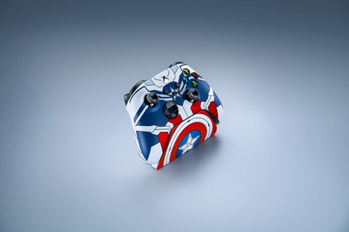 Imagen 4 de 9 de Gamepad Razer Wireless Xbox/pc +quick Charge Capitan America