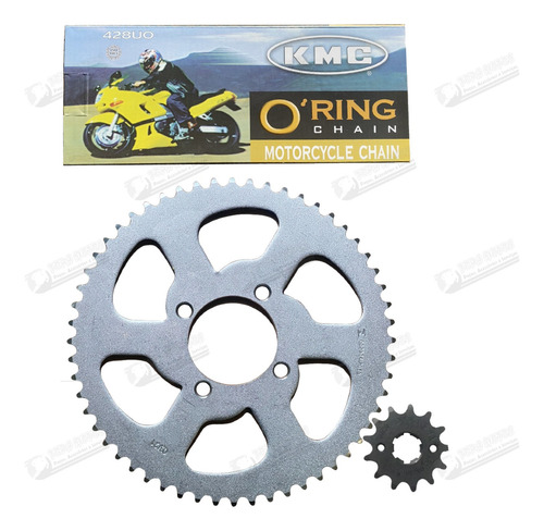 Kit Relação Titan125 2000 2004 56 X 13 Especial Com Retentor