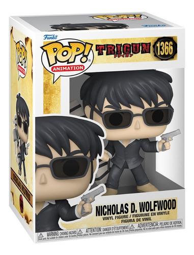 Funko Pop Nicholas D. Wolfwood Trigun