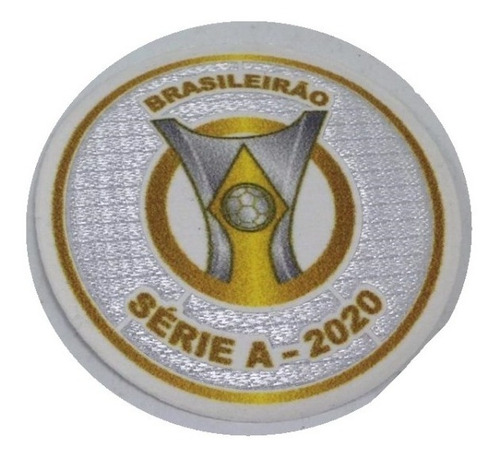 Patch Campeonato Brasileiro 2020 Brasileirão 3d Flocado