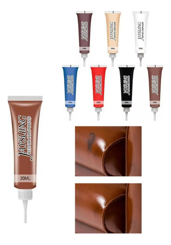 20ml Repara Restaura Cuero Sofa Timon Zapato Casaca Asiento