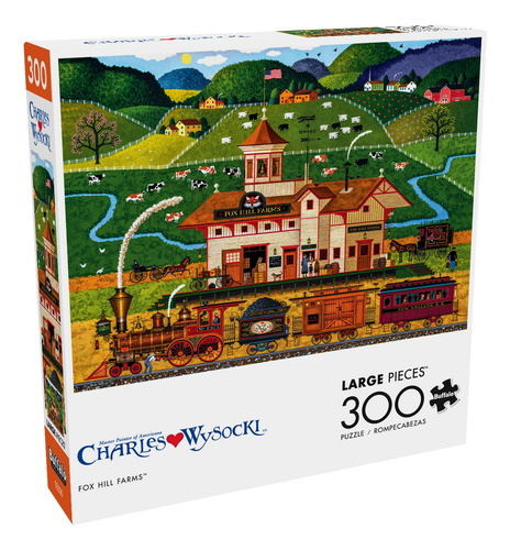 Rompecabezas Buffalo Games Charles Wysocki Fox Hill Farms
