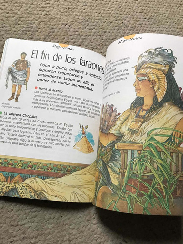 Libro Megascope Los Fascinantes Faraones De Egipto Español (Usado)