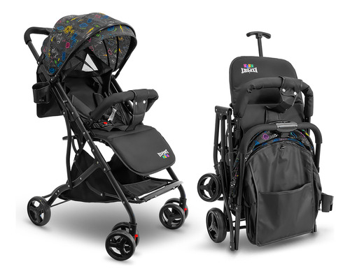 Coche Plegable Premium Expert Kids Paragüita Cama El Rey