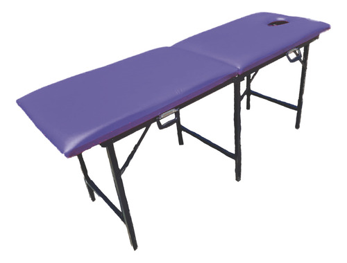 Camilla portátil masajes de caño Color lila Roca Plegable 80 