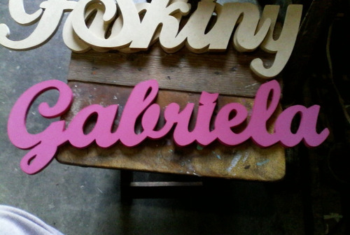 Gabriela Gabriella Nombre En Madera Letras En Mdf