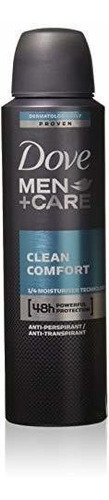 Desodorante Dove Men+care Clean Comfort 5.0oz (4 Can)
