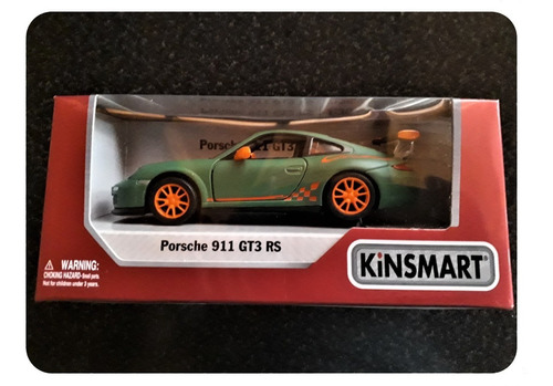 Porsche 911 Gt3 Rs Kinsmart Escala 1/36 