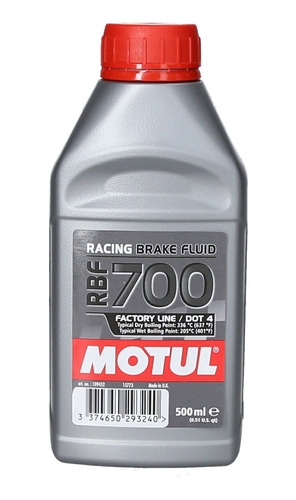 Liquido De Frenos Motul Rbf 700 Factory Line 0.5l