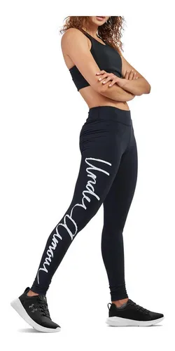 Leggings Under Armour Mexico 9001 Negro Para Mujer