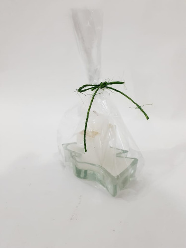 Vela Aromatica Con Base De Angel Y Cruz