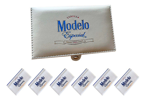 Domino Corona Extra Blanco / Domino Modelo Especial Blanco