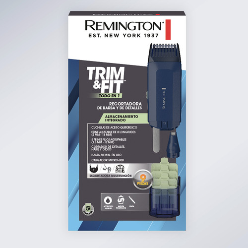 Recortadora De Barba Y De Detalles Remington Rg033a Trim&fit