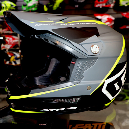 Capacete 6d  Atr2 Motocross Trilha Offroad Alpha Cores Neon