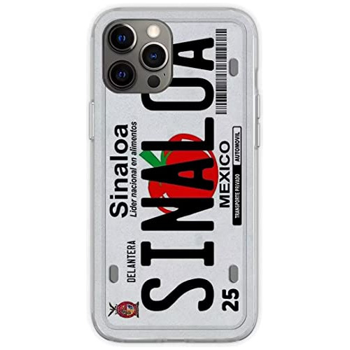 Funda Para iPhone 13 Mini Sinaloa Cool License Plate Tpu-02
