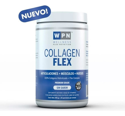 Wpn Colágeno Hidrolizado + Flex Complex | 300 Gramos