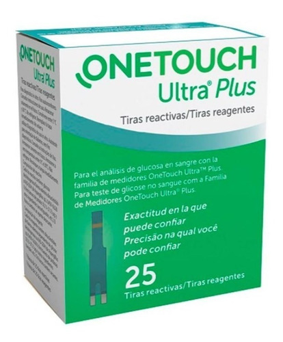 Tiras Glicemia Onetouch Ultra Plus Tiras / Fitas Reagentes 