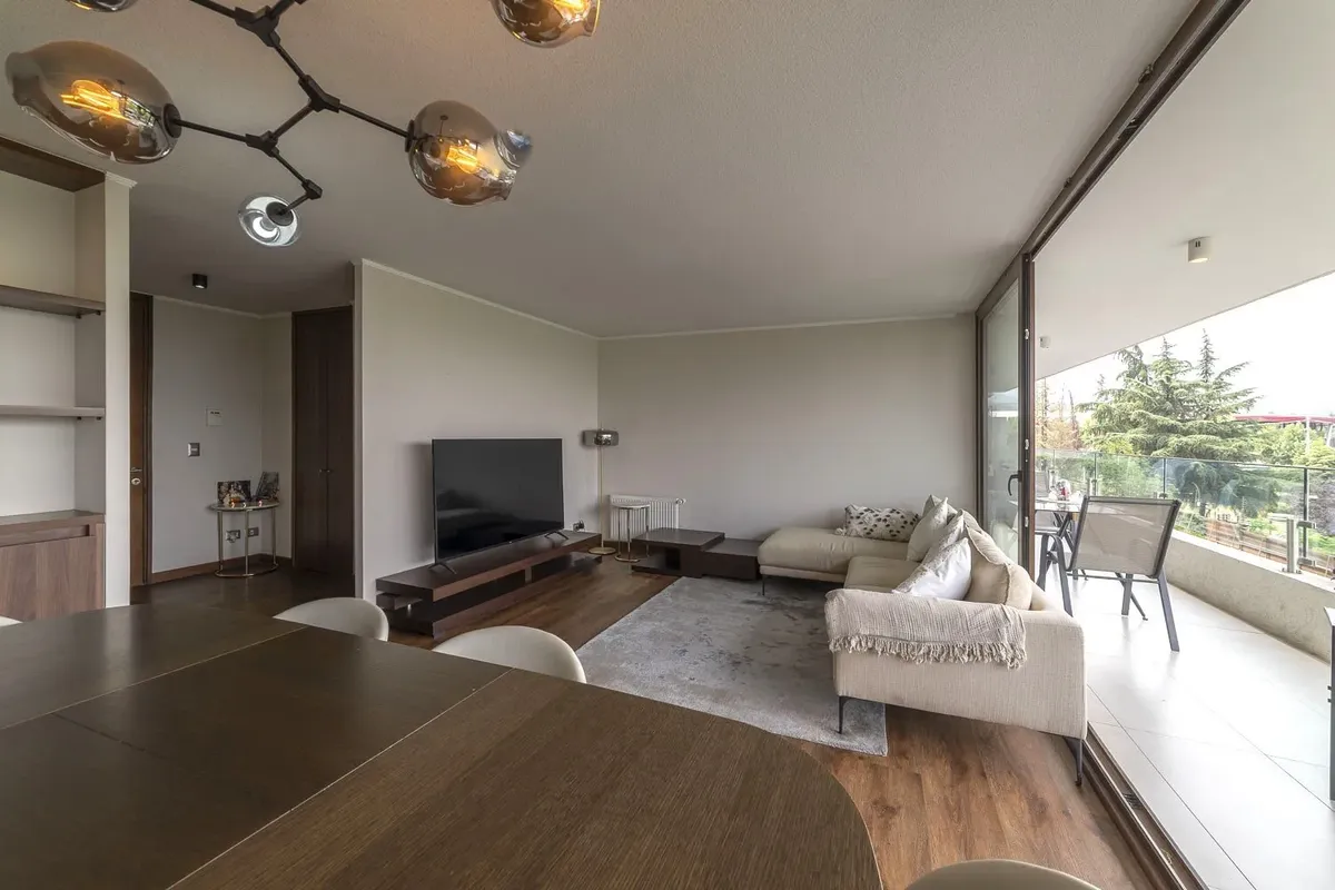 Imagen 2 de 25 de Se Arrienda Moderno Departamento En Lobarnechea De 3hab./3ba