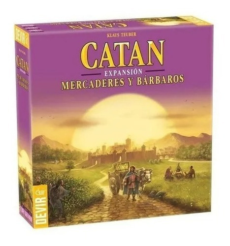 Juego De Mesa Catan Mercaderes Y Bárbaros (expansión) Devir (Usado)