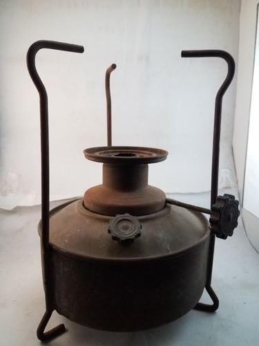 Antiguo Calentador Bram Metal Ideal Velador