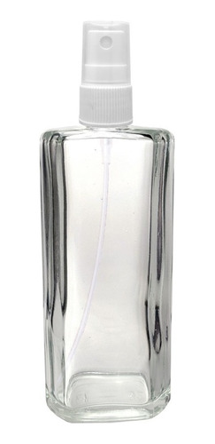 5 Frascos Vidro Para Perfume 100 Ml Válvula Spray Branca