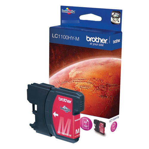 Cartucho Original Brother Lc1100hy-m Lc1100 Magenta Dcp 6690cw Mfc 5890cn Mfc 6490cw Mfc 6890cddw