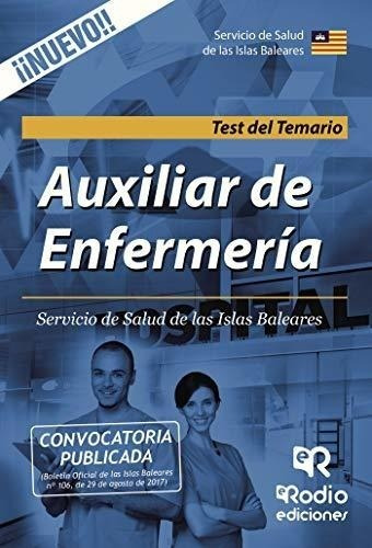 Auxiliar De Enfermería. Servicio De Salud De Las Islas Balea