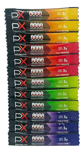 Px Electrolyte X 12 Sobres 3g Trop - Unidad a $1809