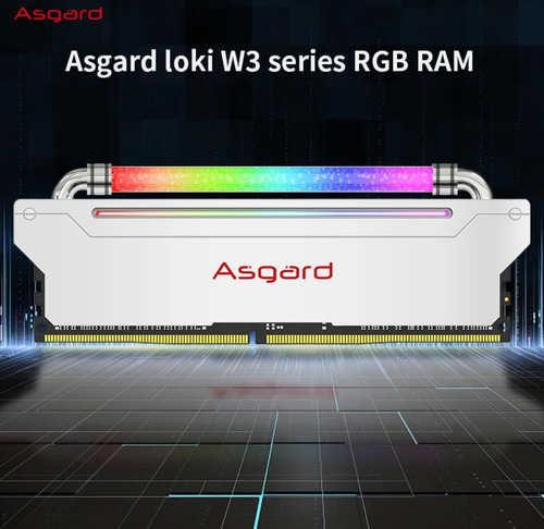 Memória Ram Ddr4 Asgard Loki W3 Rgb 16gb (2x8) 4000mhz Cl16