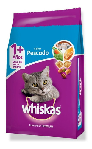 Imagen 1 de 2 de Alimento Para Gato Pescado Whiskas 500g