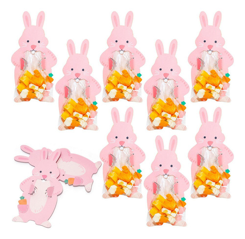 Cbq Pascua Conejo Bolsas Conejo Dulces Cajas Lindo Regalo