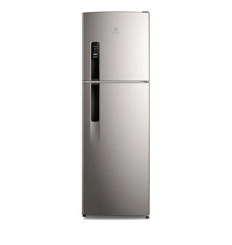 Geladeira Electrolux Frost Free 400l Inverter Inox (if44s) Cinza 127v