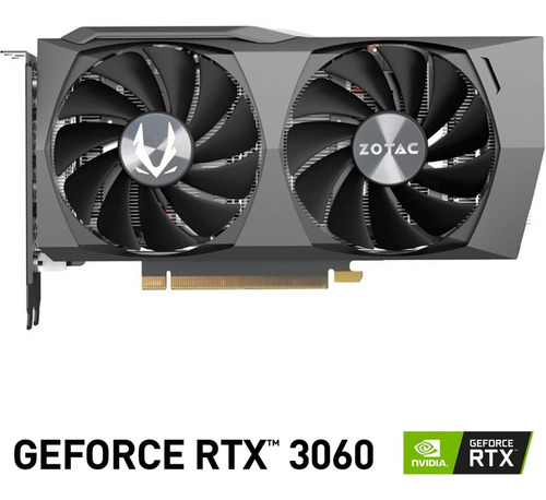Imagen 3 de 6 de Tarjeta De Video Zotac Rtx 3060 Twin Edge 12gb Gddr6 Lhr