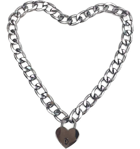 Collar Con Cadena De Corazón Íntimo, Collar Con Corazón, Par