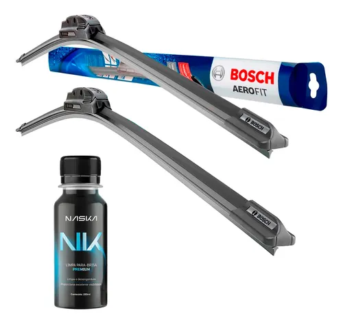 Limpador de Para-brisa Bosch Aerofit Preto para Ka 2014 a 2021