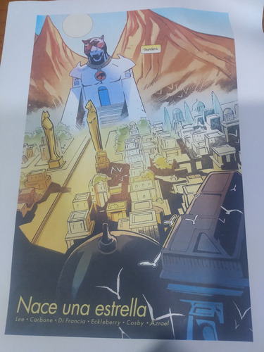 Libro Cómic Chetara Thundercats Español Pasta Dura