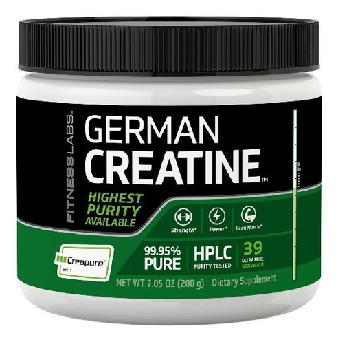  German Monohidrato De Creatina (creapure), 5000 Mg 