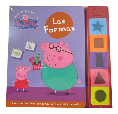 Imagen 1 de 10 de Coleccion Libros Con Sonido De Peppa Pig Hoja Dura Varias Ed