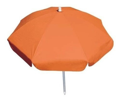 Guarda Sol Praia Aluminio Lona 2,00 Listrado Fps 100 Pvc