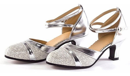 De Mujer Salón Tango Salsa Latino Zapatos De Baile Sequi2241