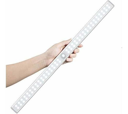 Luz Led Para Clóset, 64 Led Recargable Con Sensor De M...